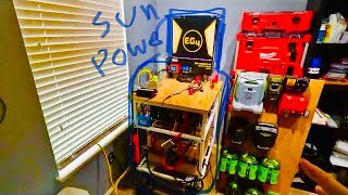 Off Grid 48 volt solar power system update, , OLMO mini split heating, winter storm coming