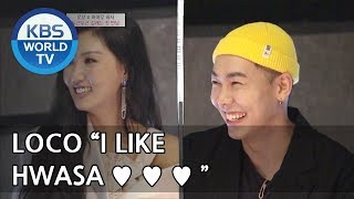 Hwasa &amp; Loco finally meet ♥ ♥ ♥ [Hyena On the Keyboard/ 2018.05.02]