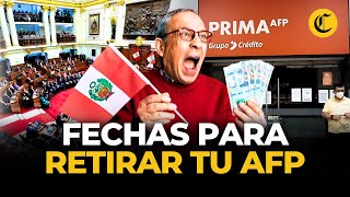 Retiro AFP 2025: cronograma completo para solicitar tu dinero | El Comercio