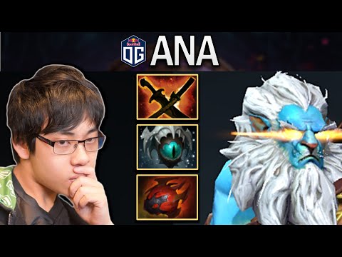 OG.ANA SMURF PHANTOM LANCER WITH SNY-TARASQUE - DOTA 2 GAMEPLAY