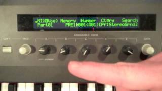 Video thumbnail for Yamaha S80 - mixing sounds by OurWorshipSound