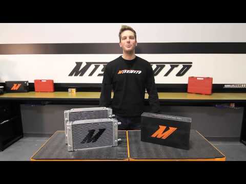 Universal 19/25 Row Dual Pass Oil Cooler Features & Benefits by Mishimoto