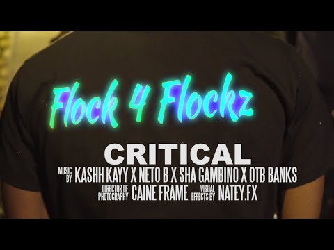 Kashh Kayy x Neto B x Sha Gambino x OTB Banks - Critical (Music Video) [Shot By @Mookiemadface]