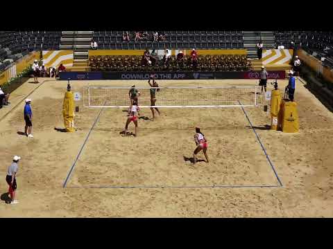 Duda/ Ana Patricia (BRA) x Pavan/ Melissa (CAN) Cronologico Roma