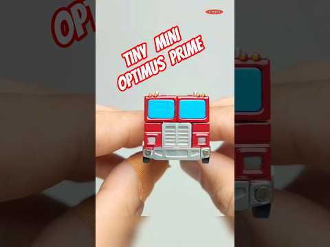 TINY MINI TRANSFORMING OPTIMUS PRIME | MINI-01 LEADER KING  #transformers