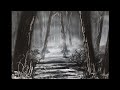 black and white spray paint art nature asmr