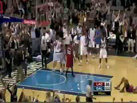 mavs with amazing comeback vs Clippers(JJ Barea game winner)