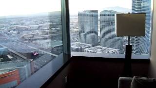 preview picture of video 'Vdara Hotel & Spa - The City Corner Suite'