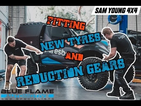 Insane 37s and Reduction Gears! Insane Chopped Landcruiser! The Naughty 40!