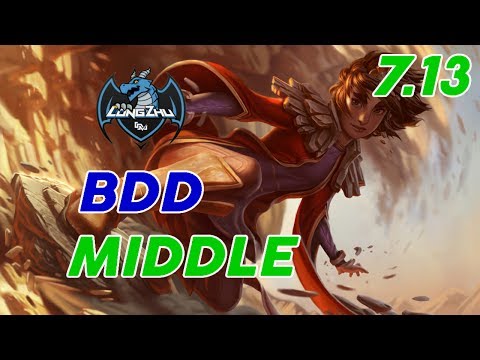 Longzhu BDD Taliyah Mid Patch 7.13