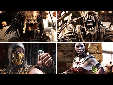 Mortal Kombat X - The Funniest Interaction/Intro Dialogues