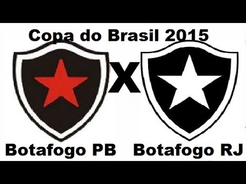 Botafogo PB 2 x 2 Botafogo RJ - Copa do Brasil 2015 - Jogo Completo TV Band