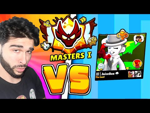 Beating a PRO to reach MASTERS.. Solo Queue only!!! #brawlstars