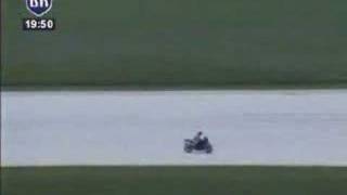 plane with a race car with tank