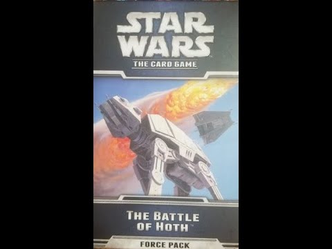 Star Wars LCG: The Battle of Hoth Force Pack (2013, Fantasy Flight Games) -- What's Inside