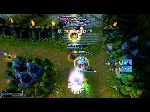Alistar/Orianna WomboCombo followed by Graves Pentakill !