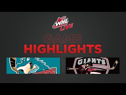 WHL Highlights: Rockets (4) at Giants (1) - January 20, 2023