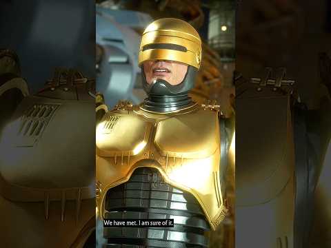 Robocop heated argument Terminator #mortalkombat #mortalkombat1story
