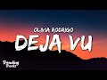 Olivia Rodrigo - deja vu (Clean - Lyrics)