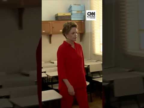 Dilma Roussef vota em colégio em Belo Horizonte