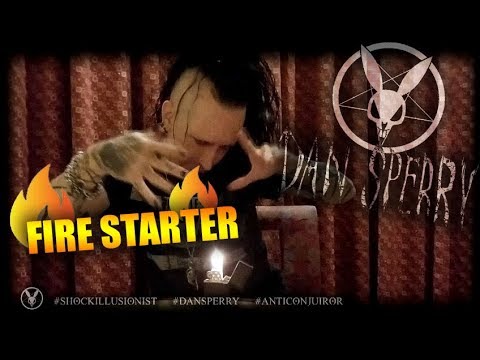 Magician Starts Fire In Hotel Room : Shock Illusionist Dan Sperry