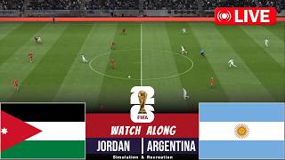 Download lagu 🔴 LIVE : Jordan vs Argentina | FIFA World Cup 2026 I Full Match Streaming | Video Game Simulation mp3