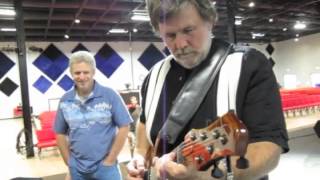 Bob Hartman playing Moriah Guitarworks Keneniah After Petra Show