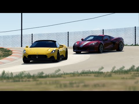 Chevrolet Corvette C8 Z06 3LZ Coupe 2023 vs Maserati MC20 2021 at Mid Ohio
