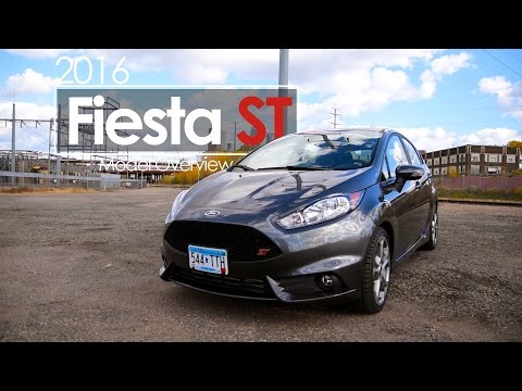 2016 Ford Fiesta ST Review | Exhaust | Test Drive | Sync 3
