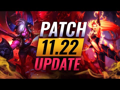 NEW UPDATE: BEST Champions TIER List – League of Legends Patch 11.22