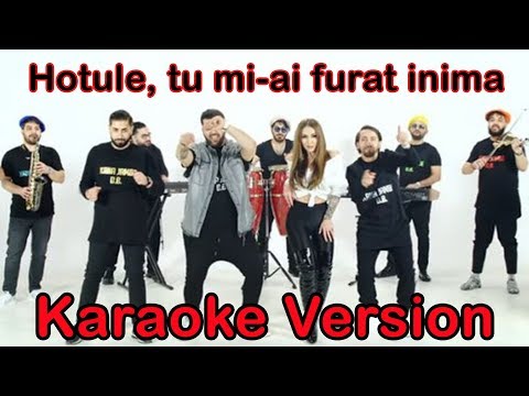 Hotule, tu mi-ai furat inima ♫ KARAOKE VERSION ♫ Alex Kojo, Cristi Mega & Lexo
