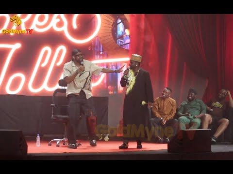 LAYI WASABI, BRAIN JOTTER, KENNY BLAQ ROAST BASKETMOUTH AT THE LAGOS ENTERTAINMENT WEEK NIGHT