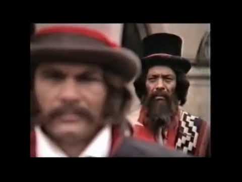 Don Juan Manuel de Rosas revuelo de ponchos rojos