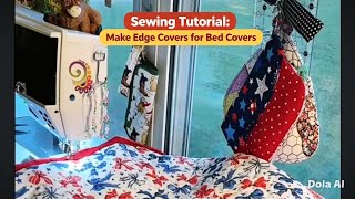 sewing foam blanket edges neatly