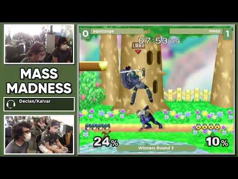 Mass Madness 36 SSBM - squizzage (Marth) vs. meep (Sheik) - Melee WR3