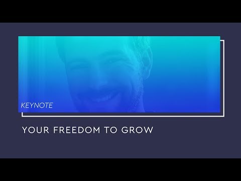 Inspiration Stage: Keynote: Your Freedom to Grow (GER)