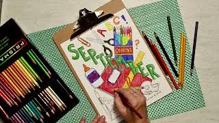 Back to School September Coloring Page | Welcome to Nana's