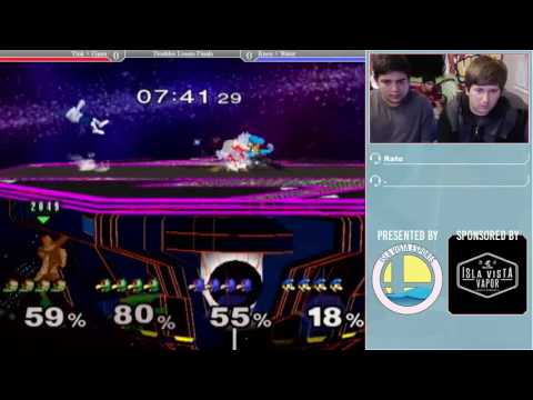 Yink + Eigen vs Knox + Water - Melee @ IV Vapor #15 Doubles : Losers Finals