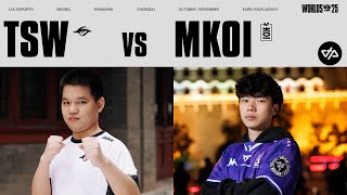 MKOI vs TSW, QUE C'ÉTAIT TENDU ! (WORLDS 2025)