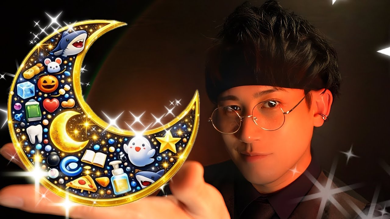 どの音が好き？秘密の絵文字ショップ🌙｜70種類のASMRトリガー😴