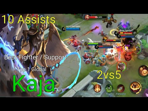 Savage Kaja With The Power Of Lightning Hunter | Top 1 Global Kaja | Mobile Legends Bang Bang