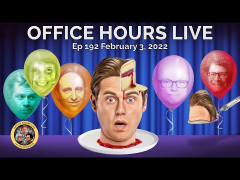 Tim's Birthday Party with Gregg Turkington, Mark Proksch, Tiffany (Office Hours Ep 192 2/3/2022)