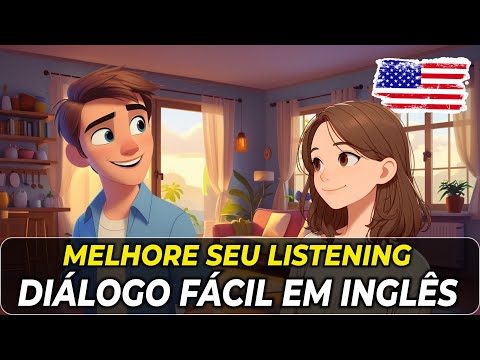 Comece a entender inglês fácil e rápido com este diálogo 🔥 Bons Hábitos para Começar o Dia ✅✨