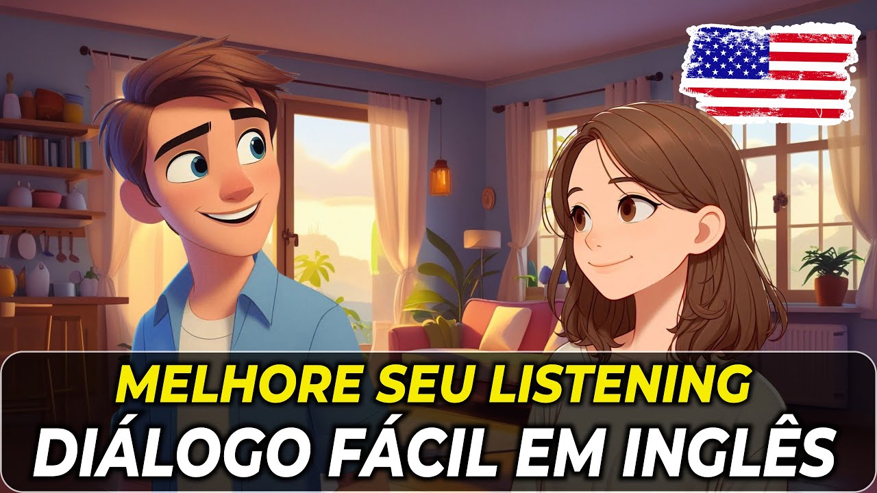 Comece a entender inglês fácil e rápido com este diálogo 🔥 Bons Hábitos para Começar o Dia ✅✨