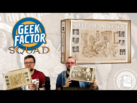 Geek Factor Squad - Recenzja gry NIEPOŻĄDANI GOŚCIE
