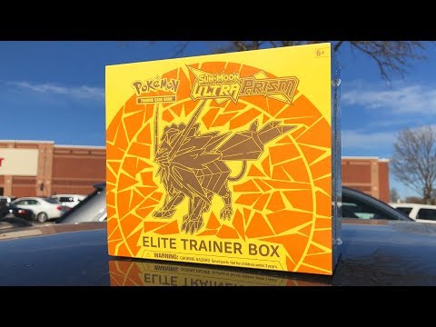 OPENING NEW POKEMON ULTRA PRISM ELITE TRAINER BOX!!! (this was good)