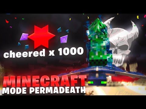 Minecraft in PERMADEATH mode 💀 |  Special 50,000 subscribers