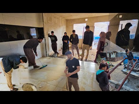 💸🏢"Building Dreams: Amir's Sons Buy Doors & Windows and Refresh the Kitchen with Stone Powder"