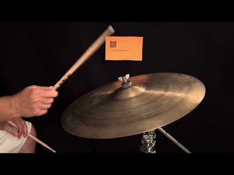 22" SABIAN PARAGON RIDE CYMBAL, NEIL PEART,  3861 grams, DEMO VIDEO! image 11