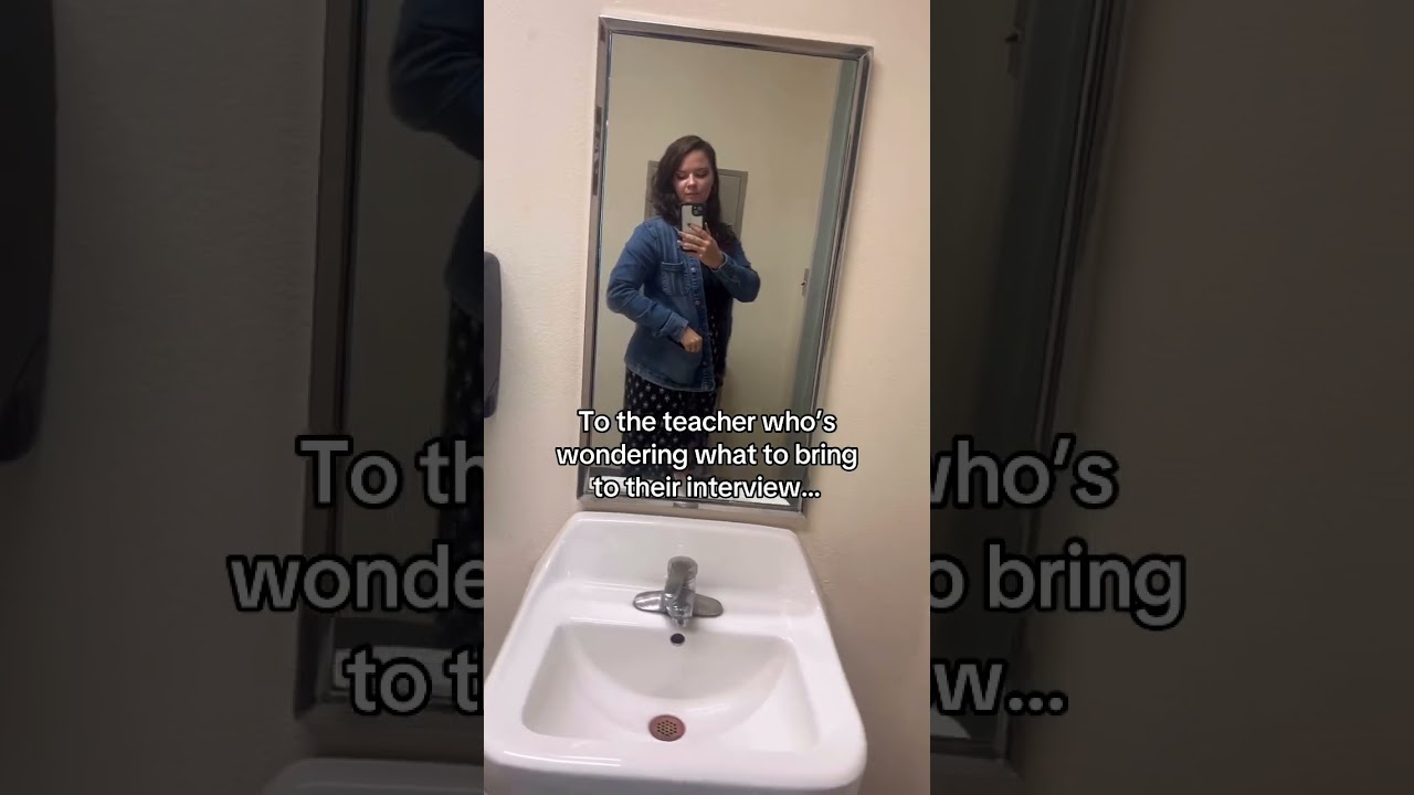 Teacher Interview Checklist